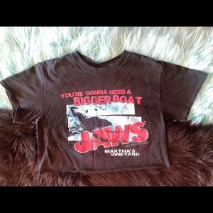 Jaws Crop Top